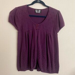 Vintage Buffalo David Bitton Cardigan Cape